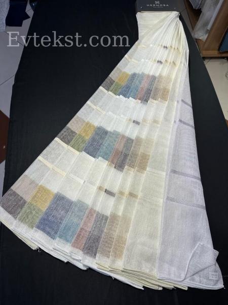 2041 şantuk keten 3  bantlı